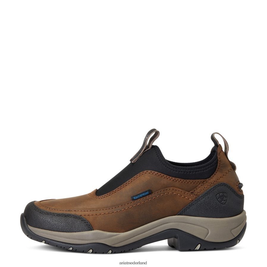 olieachtig verweerd bruin terreingemak waterdicht Ariat vrouwen schoenen PJ26LN2213