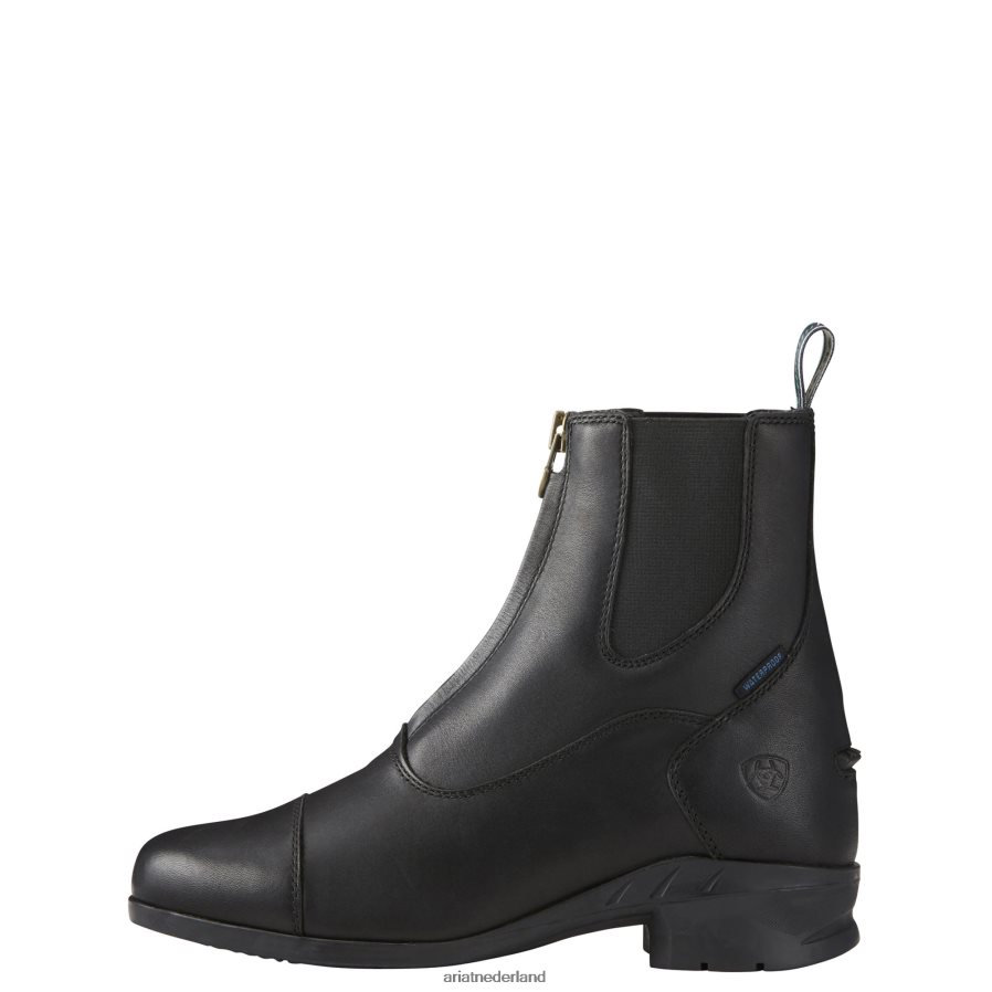 zwart Heritage IV waterdichte paddocklaars met ritssluiting Ariat vrouwen schoenen PJ26LN2318