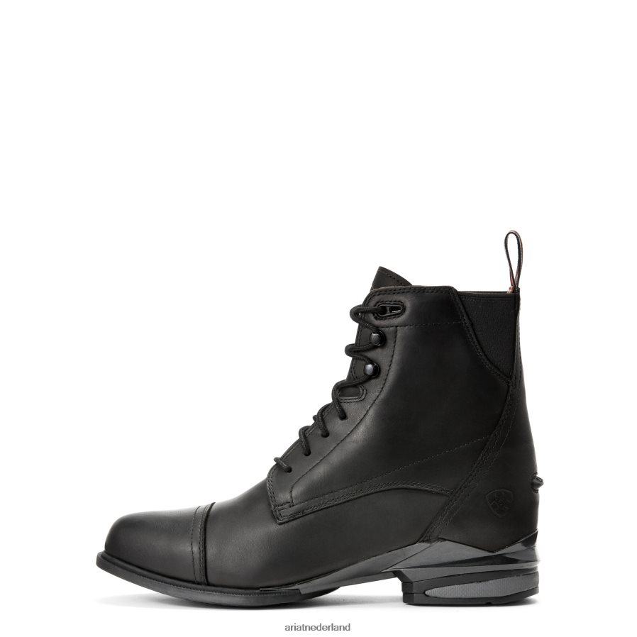 zwart Performer nitro paddocklaars Ariat vrouwen schoenen PJ26LN2333