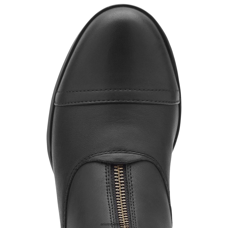 zwart Scout paddocklaars met rits Ariat vrouwen schoenen PJ26LN2335