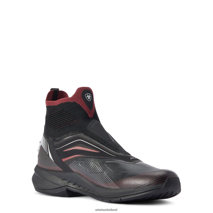 zwart/bordeaux paddocklaars voor beklimming Ariat vrouwen schoenen PJ26LN2341