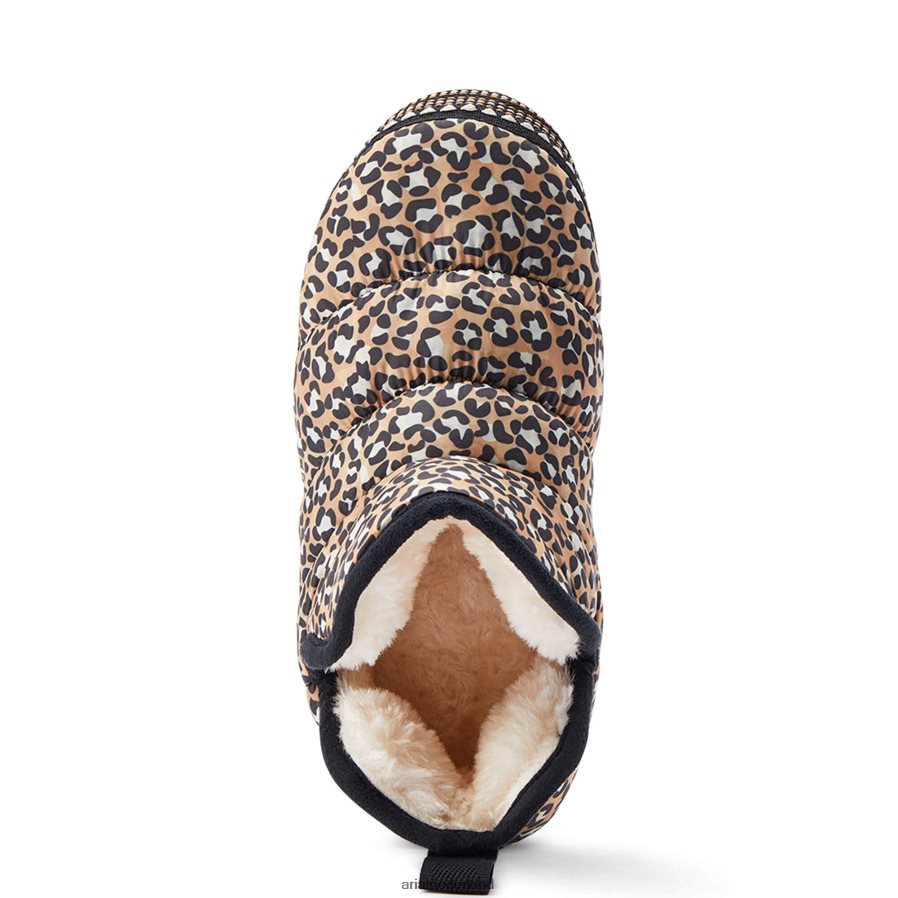 bruine luipaardprint Crius laars pantoffel Ariat vrouwen schoenen PJ26LN2501