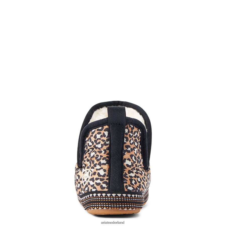 bruine luipaardprint Crius laars pantoffel Ariat vrouwen schoenen PJ26LN2501