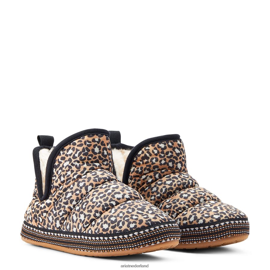 bruine luipaardprint Crius laars pantoffel Ariat vrouwen schoenen PJ26LN2501