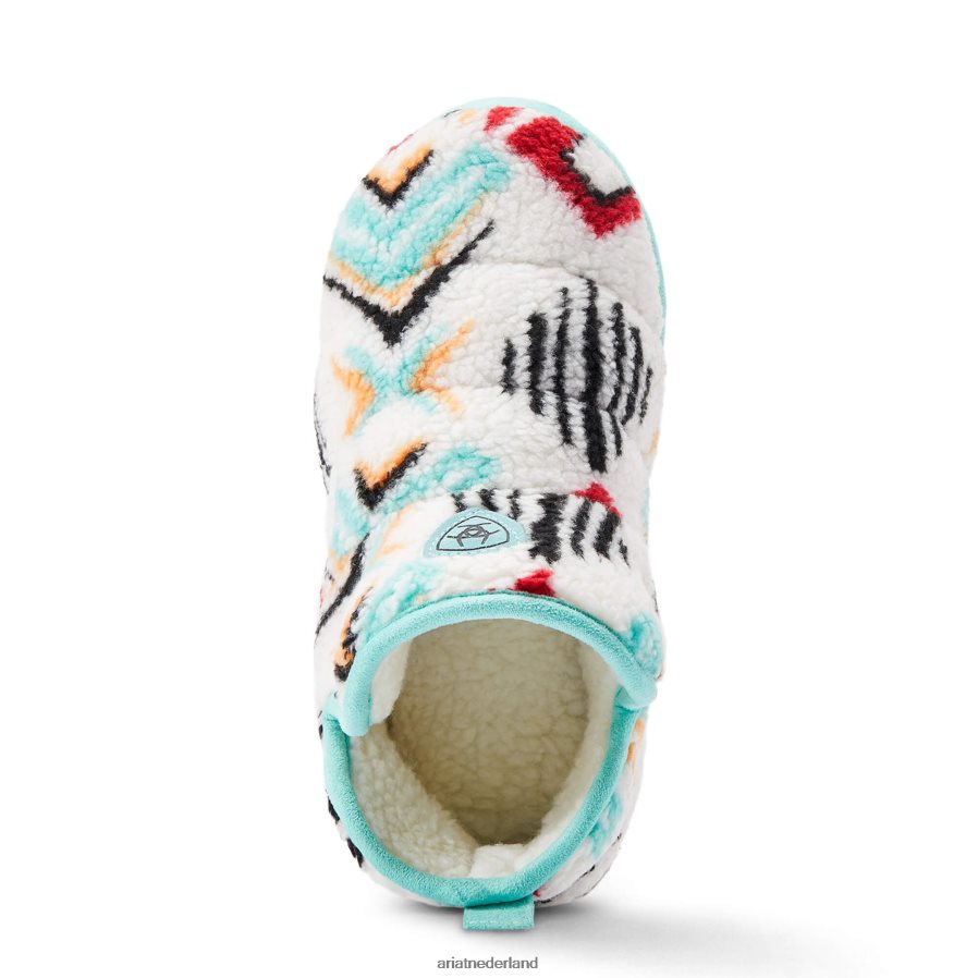 vage zuidwestelijke print laars pantoffel Ariat vrouwen schoenen PJ26LN2482