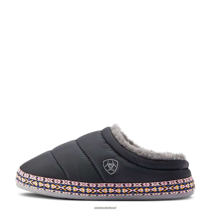 zwart crius klomp pantoffel Ariat vrouwen schoenen PJ26LN2498
