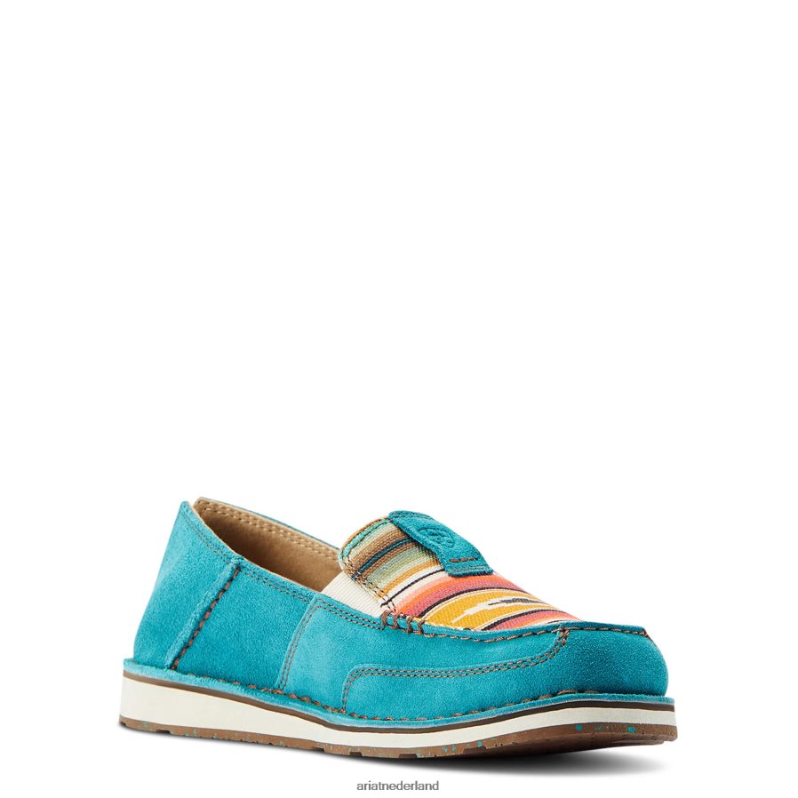 blauwgroen suède kruiser 3 Ariat vrouwen schoenen PJ26LN2468