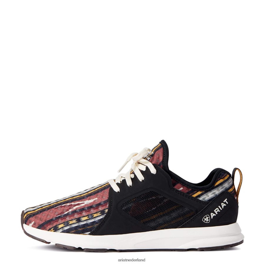 bordeauxrode serape samensmelten Ariat vrouwen schoenen PJ26LN2423