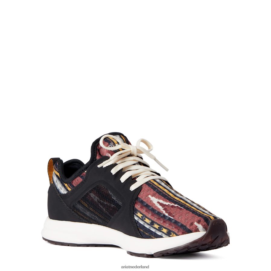 bordeauxrode serape samensmelten Ariat vrouwen schoenen PJ26LN2423