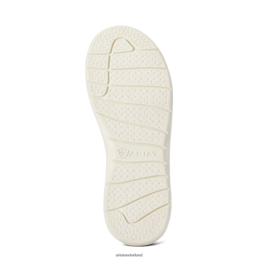 bruin bloemenreliëf hihi 2 Ariat vrouwen schoenen PJ26LN2413