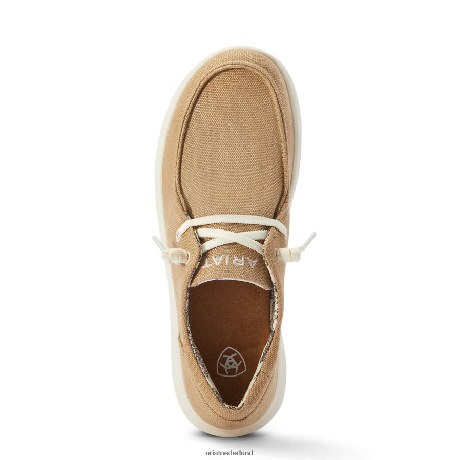 gewassen bruin canvas hilo 3 Ariat vrouwen schoenen PJ26LN2443
