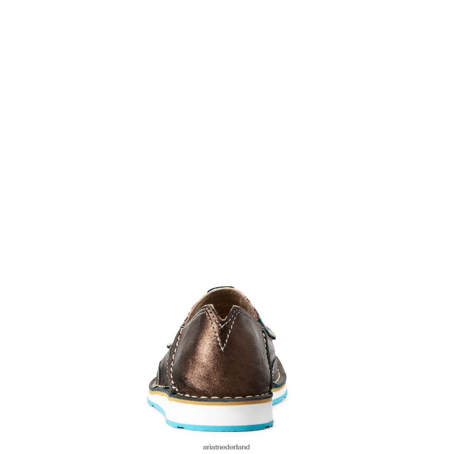 koperen metallic/regenboogdeken kruiser 3 Ariat vrouwen schoenen PJ26LN2462