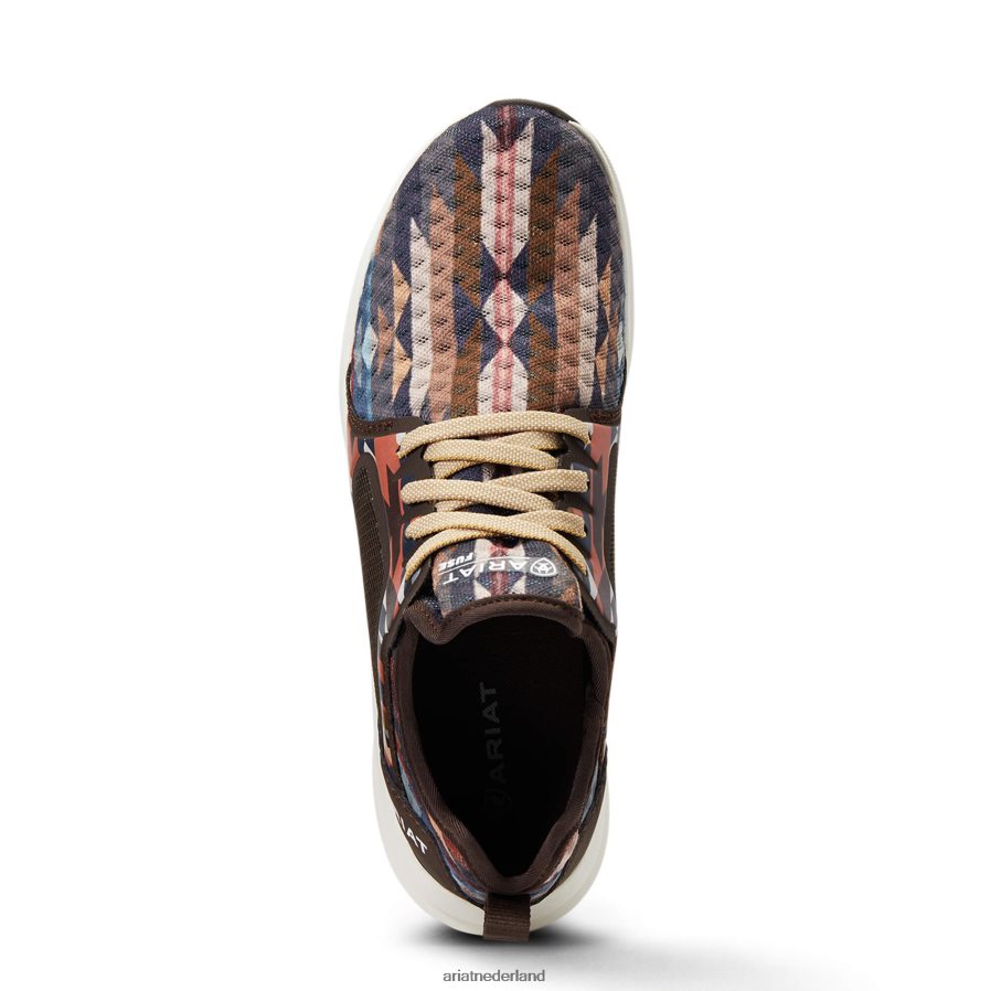 neutrale dekenprint samensmelten Ariat vrouwen schoenen PJ26LN2407