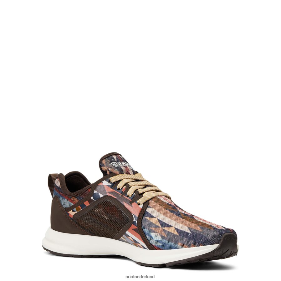 neutrale dekenprint samensmelten Ariat vrouwen schoenen PJ26LN2407