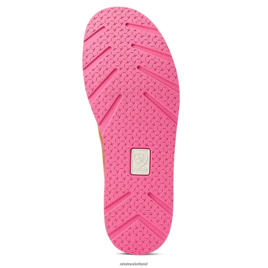 nootachtige boon kruiser westerse aloha Ariat vrouwen schoenen PJ26LN2474