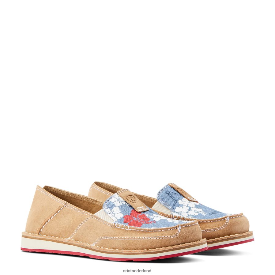 okkernoot kruiser westerse aloha Ariat vrouwen schoenen PJ26LN2471