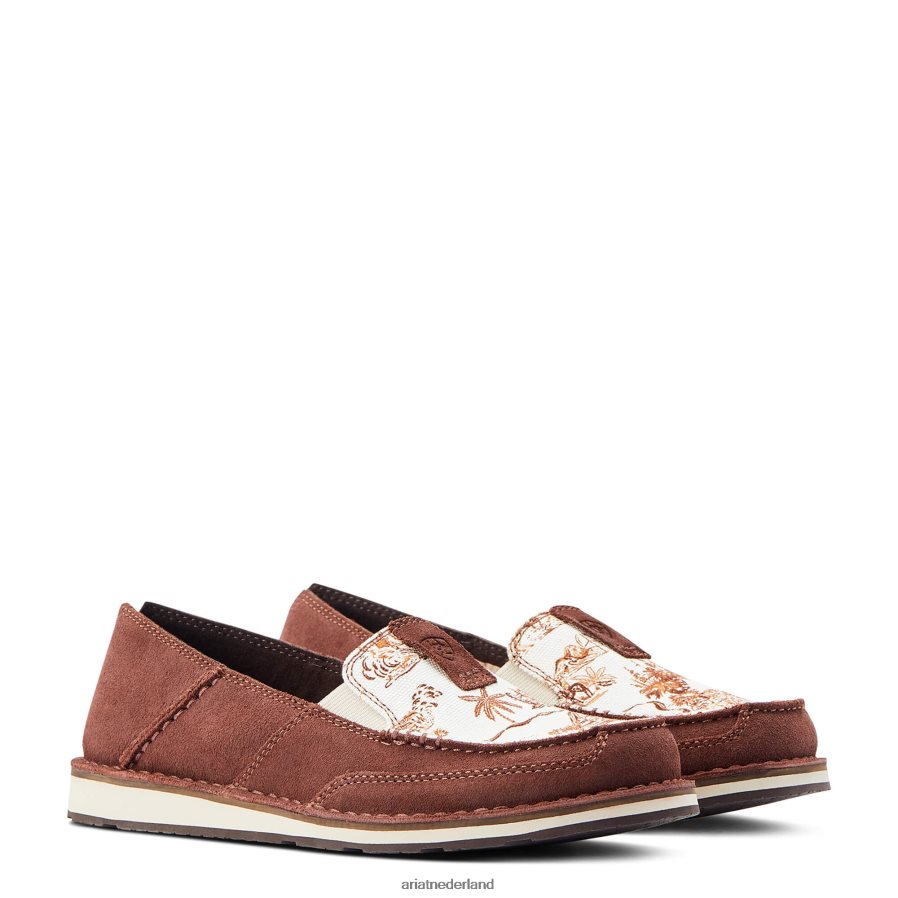 verroest kruiser westerse aloha Ariat vrouwen schoenen PJ26LN2472