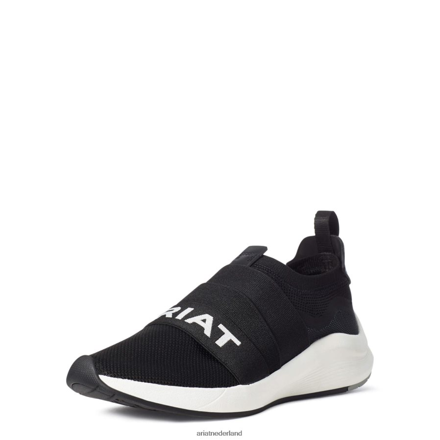 zwart slip-on ontsteken Ariat vrouwen schoenen PJ26LN2438