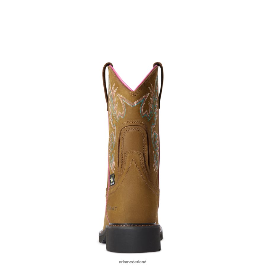 donker bruin krista metguard werklaars met stalen neus Ariat vrouwen schoenen PJ26LN2398