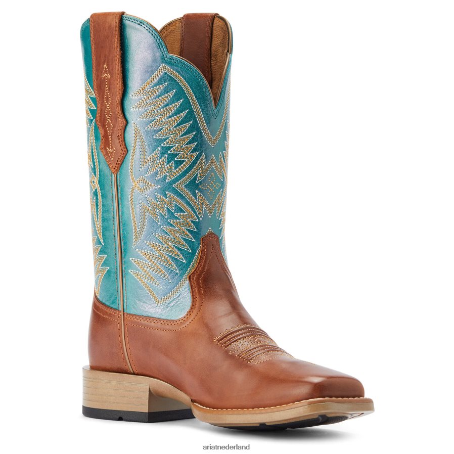 amandel roca Odessa stretchfit westernlaars Ariat vrouwen schoenen PJ26LN2269