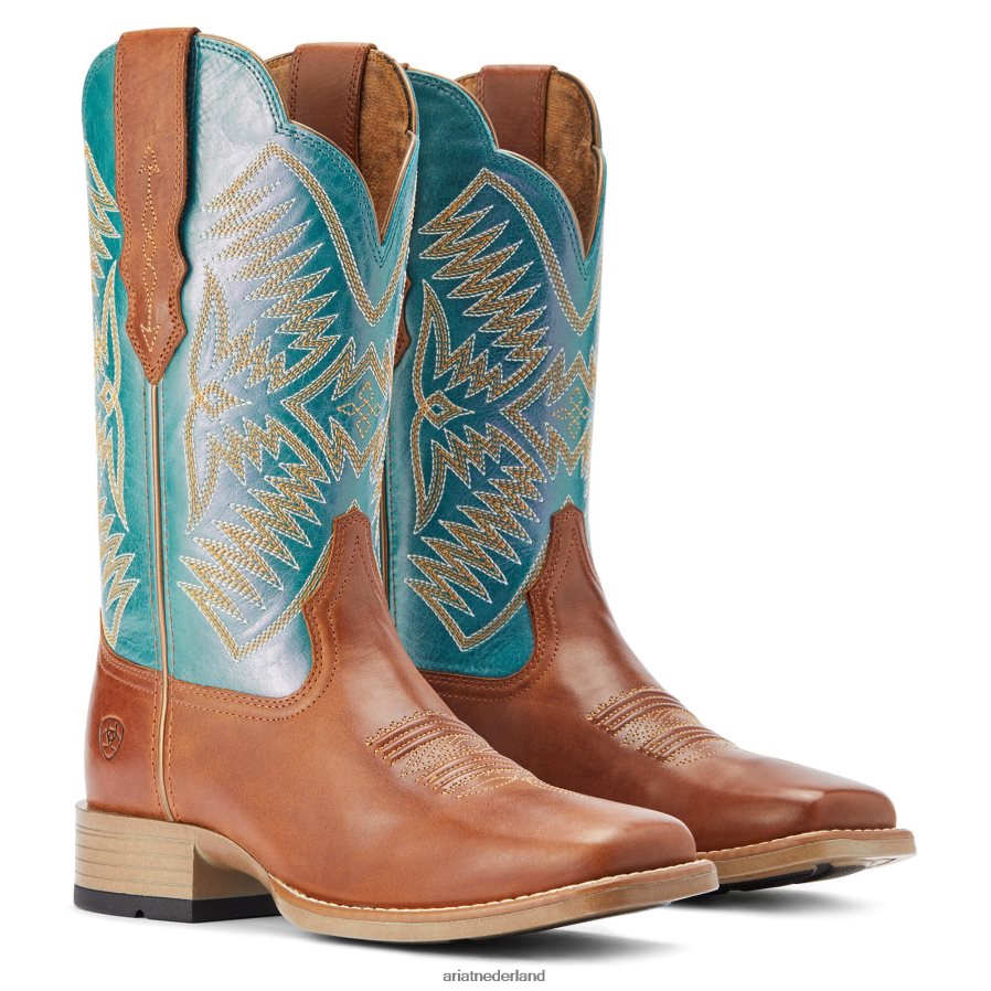 amandel roca Odessa stretchfit westernlaars Ariat vrouwen schoenen PJ26LN2269