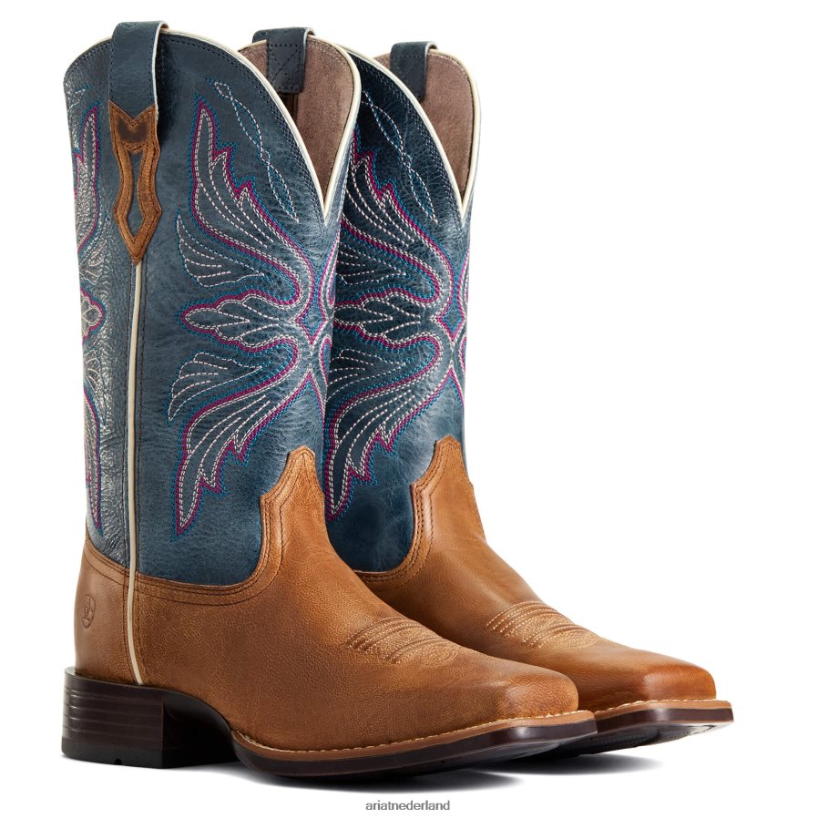 amandelgeel edgewood westernlaars Ariat vrouwen schoenen PJ26LN2191