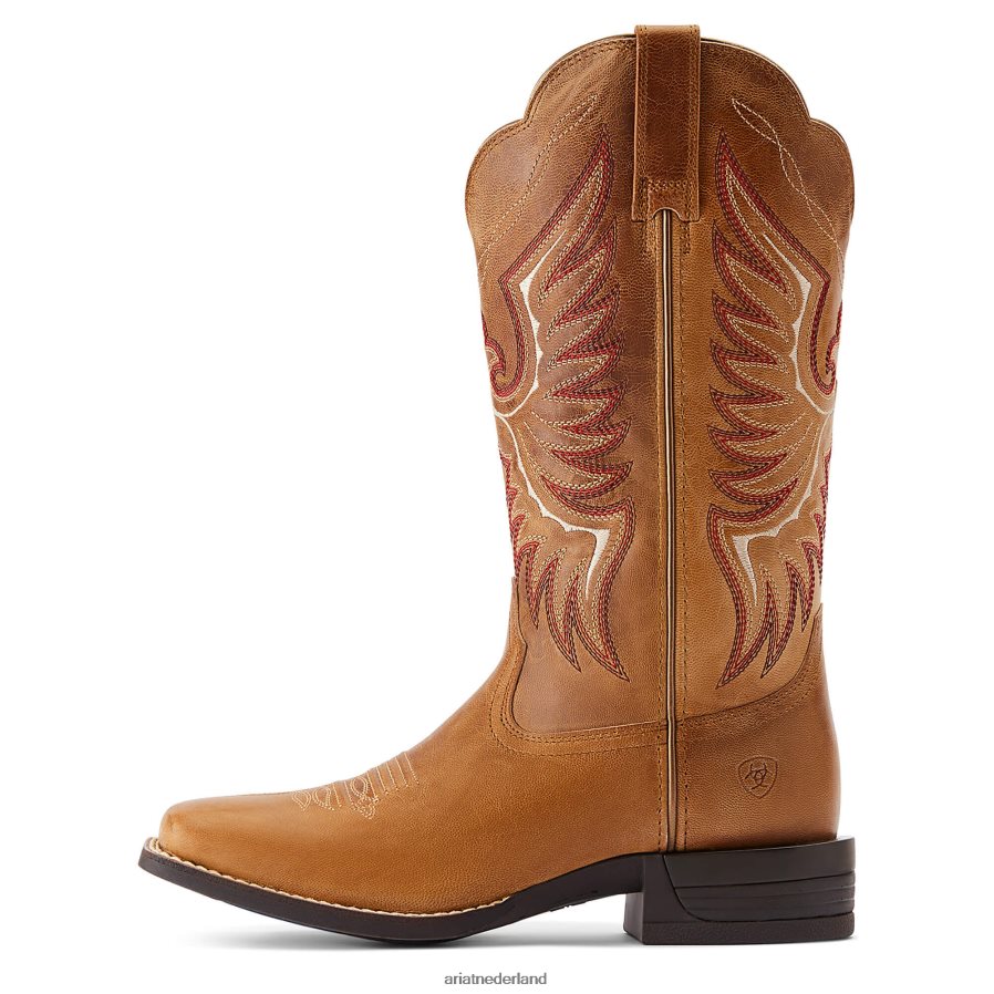amandelgeel rockdale westernlaars Ariat vrouwen schoenen PJ26LN2169
