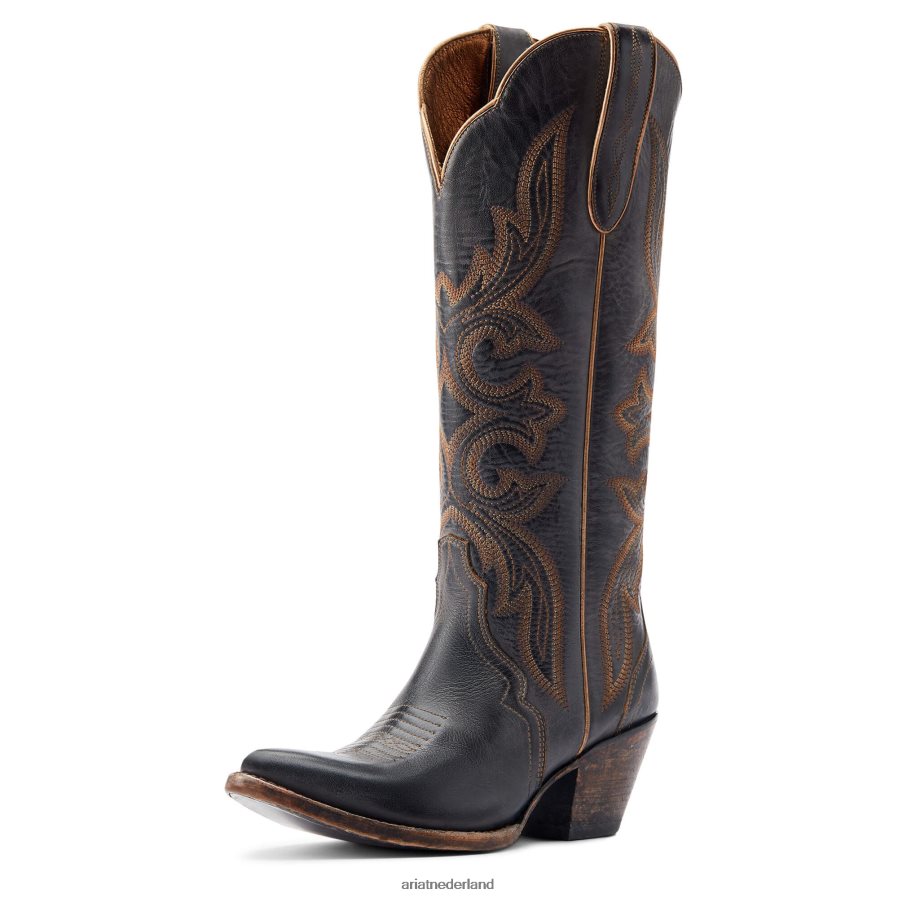 beduino zwart belinda stretchfit westernlaars Ariat vrouwen schoenen PJ26LN2085