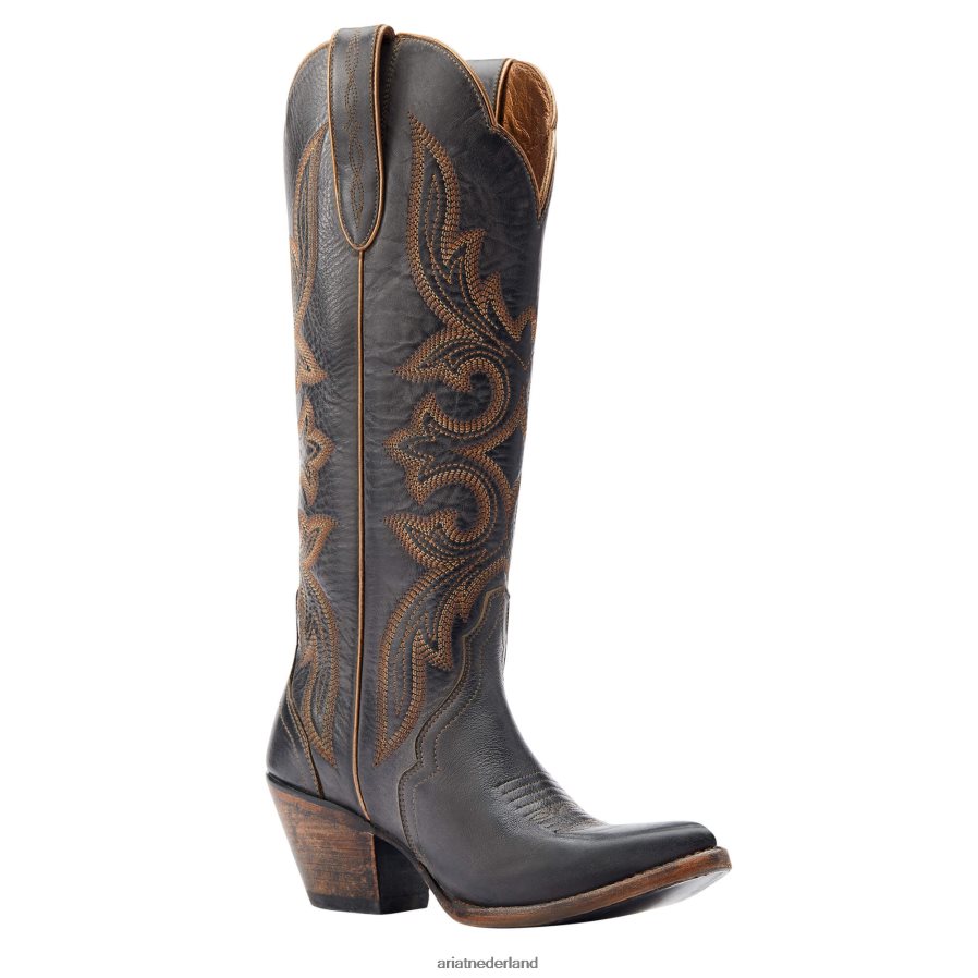 beduino zwart belinda stretchfit westernlaars Ariat vrouwen schoenen PJ26LN2085