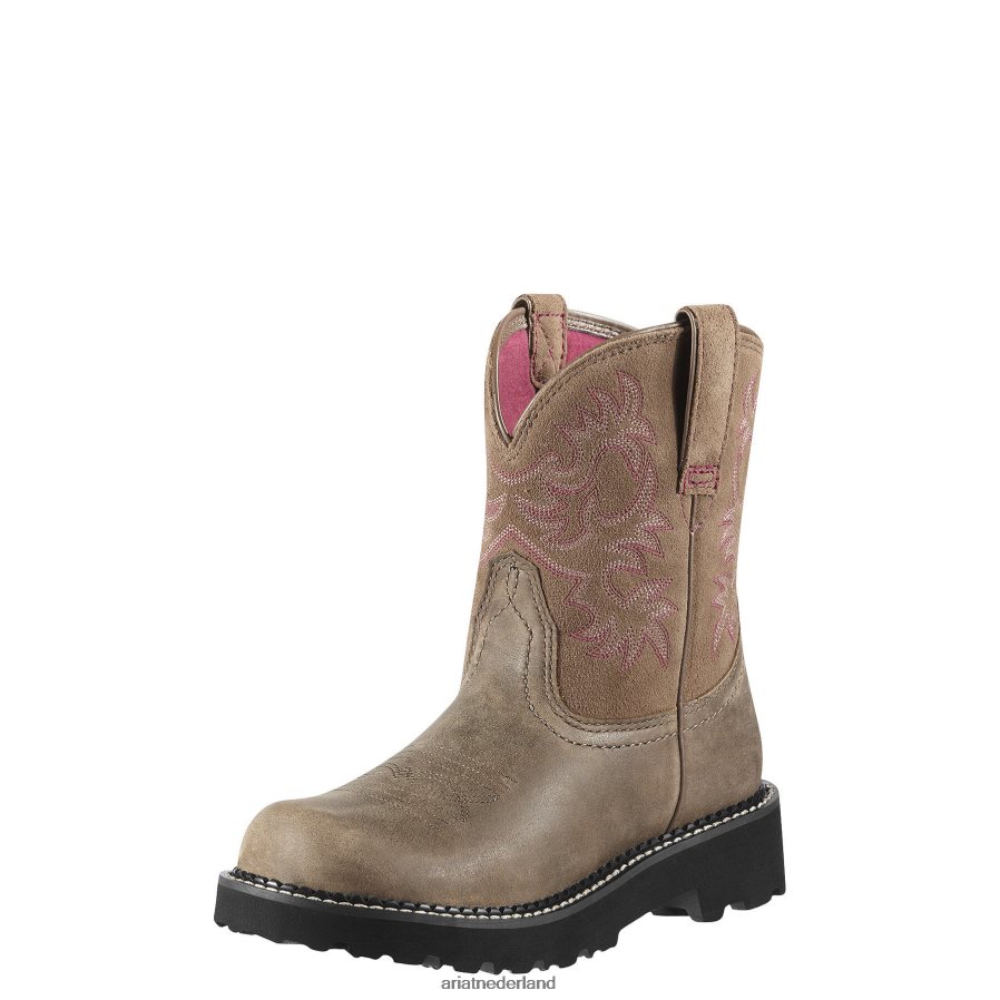 bruine bommenwerper Fatbaby westernlaars Ariat vrouwen schoenen PJ26LN2137