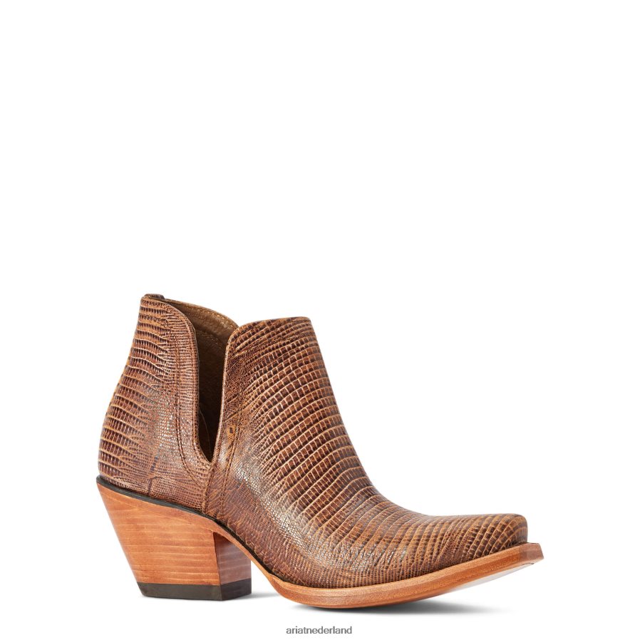 bruine hagedisprint dixon westernlaars Ariat vrouwen schoenen PJ26LN2210