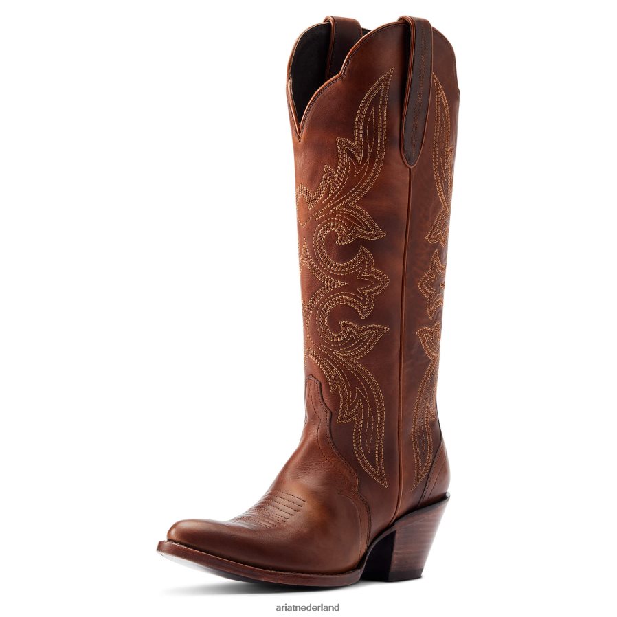 chique bruin belinda stretchfit westernlaars Ariat vrouwen schoenen PJ26LN2080
