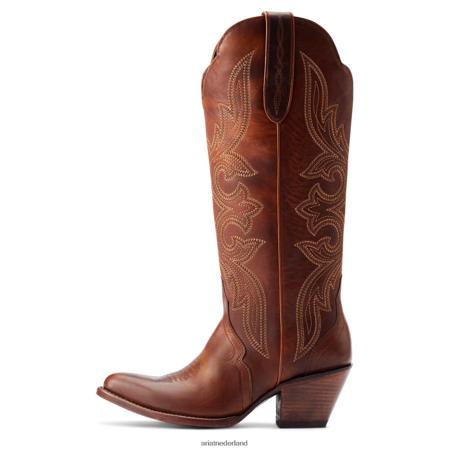 chique bruin belinda stretchfit westernlaars Ariat vrouwen schoenen PJ26LN2080