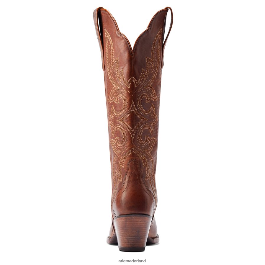 chique bruin belinda stretchfit westernlaars Ariat vrouwen schoenen PJ26LN2080