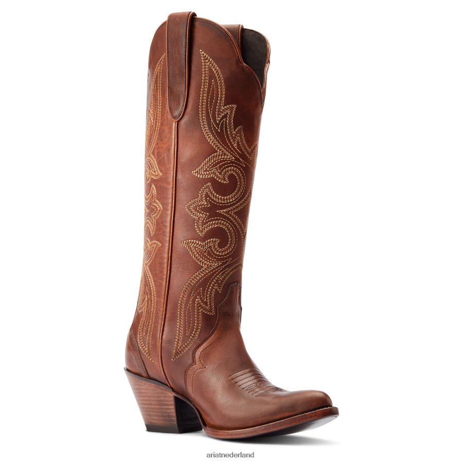 chique bruin belinda stretchfit westernlaars Ariat vrouwen schoenen PJ26LN2080