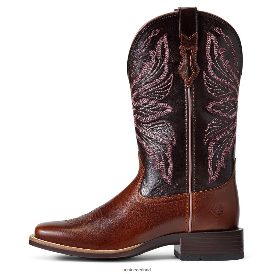 donkere bagage edgewood westernlaars Ariat vrouwen schoenen PJ26LN2189