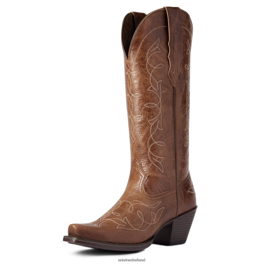 donkere tint Heritage westernlaars met stretchfit en d-teen Ariat vrouwen schoenen PJ26LN2168