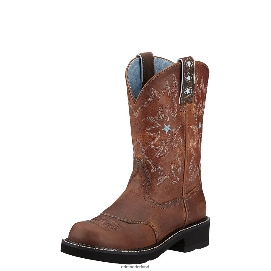 drijfhout bruin probaby westernlaars Ariat vrouwen schoenen PJ26LN2132