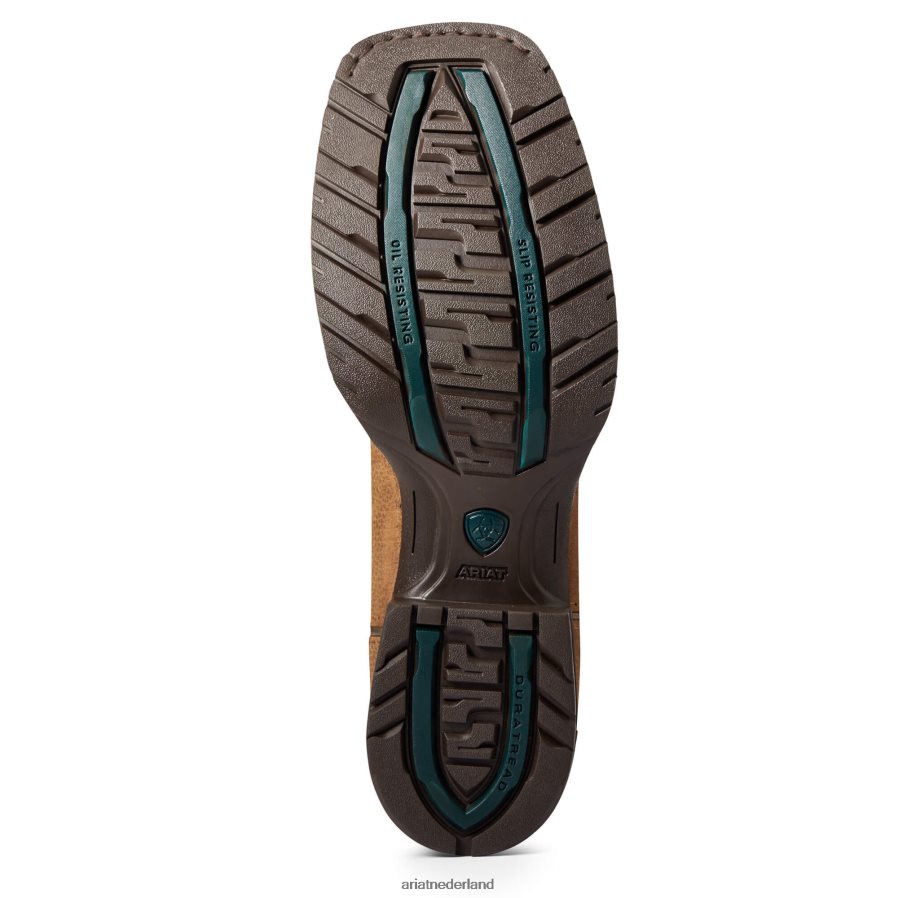 kiezelsteen bruin hybride rancher waterdichte westernlaars Ariat vrouwen schoenen PJ26LN2237