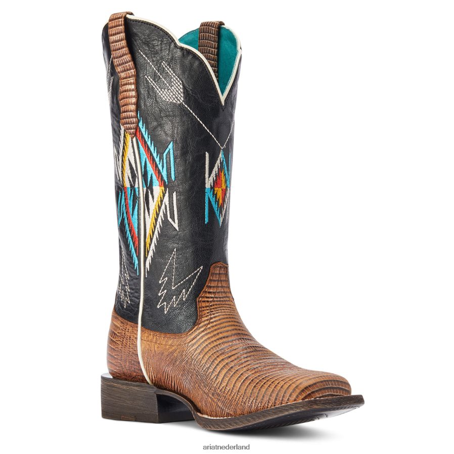 kona bruin frontier chimayo westernlaars Ariat vrouwen schoenen PJ26LN2353