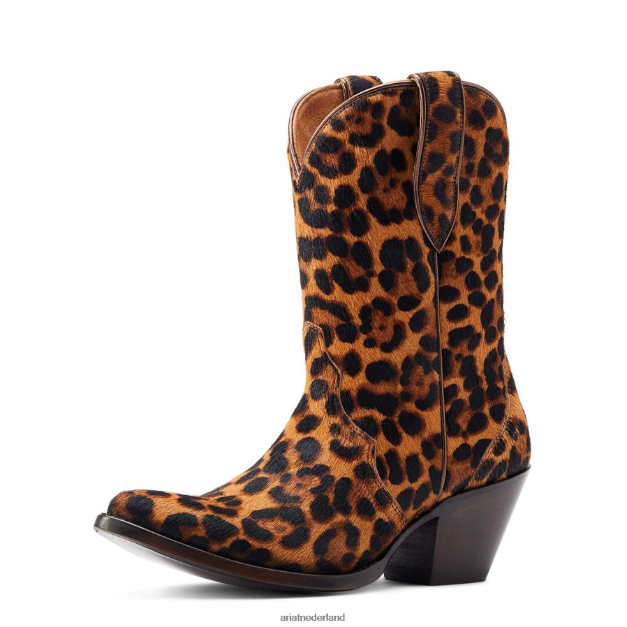 luipaardhaar aan bandida westernlaars Ariat vrouwen schoenen PJ26LN2282