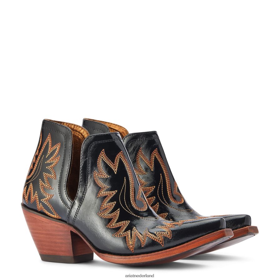 luxe zwart dixon westernlaars Ariat vrouwen schoenen PJ26LN2196