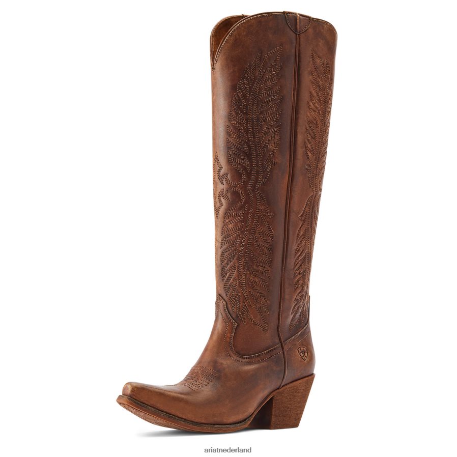 natuurlijk noodlijdende allegro guinevere westernlaars Ariat vrouwen schoenen PJ26LN2117