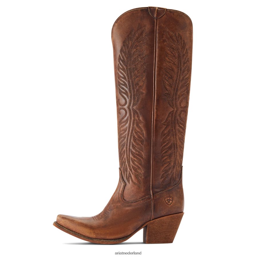 natuurlijk noodlijdende allegro guinevere westernlaars Ariat vrouwen schoenen PJ26LN2117
