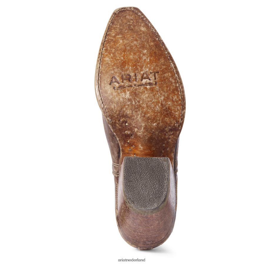 natuurlijk verweerd bruin dixon westernlaars Ariat vrouwen schoenen PJ26LN2193