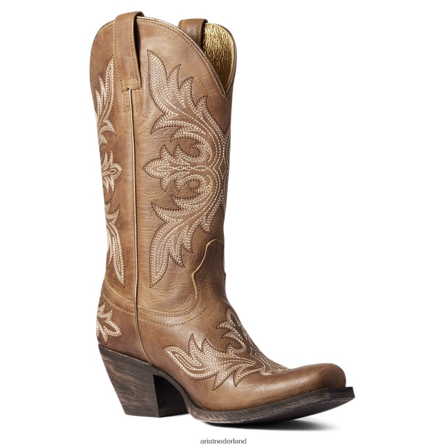 natuurlijke bruining circuit palissander westernlaars Ariat vrouwen schoenen PJ26LN2165