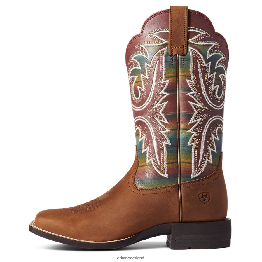 nok bruin lonestar westernlaars Ariat vrouwen schoenen PJ26LN2272