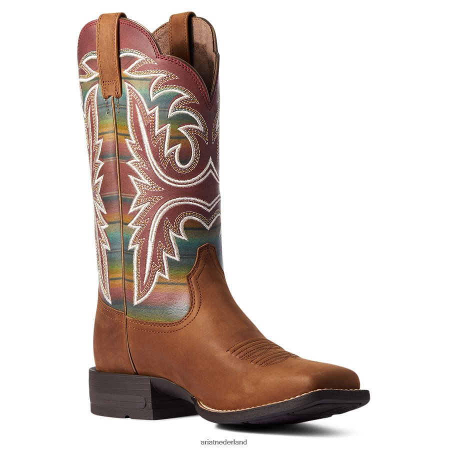 nok bruin lonestar westernlaars Ariat vrouwen schoenen PJ26LN2272