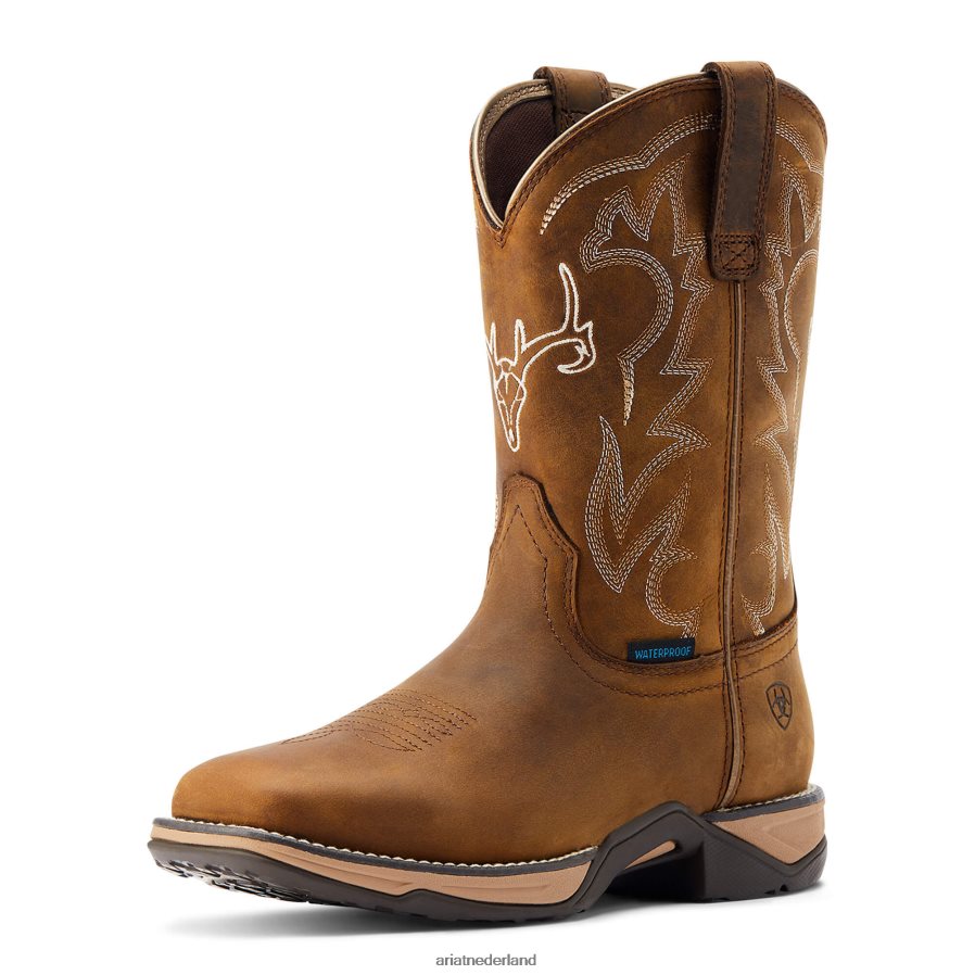 noodlijdend bruin Anthem herten waterdichte westernlaars Ariat vrouwen schoenen PJ26LN2131