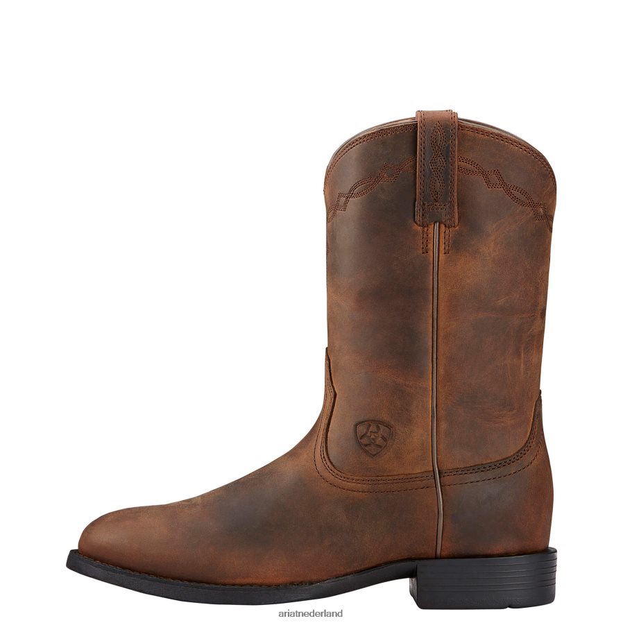 noodlijdend bruin Heritage touwboot westernlaars Ariat vrouwen schoenen PJ26LN2106